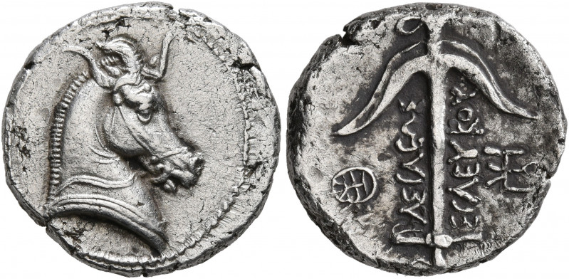 SELEUKID KINGS OF SYRIA. Seleukos I Nikator, 312-281 BC. Drachm (Silver, 16 mm, ...