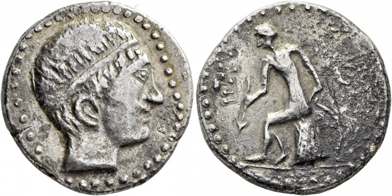 ARABIA, Eastern. Gerrha/Thaj (?). Imitations of the coinage in the name of Antio...
