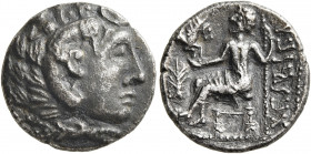 ARABIA, Eastern. Oman Peninsula. Mleiha (?). Imitations of Abi’el, daughter of Labash, circa mid 2nd century BCE. Drachm (Silver, 16 mm, 3.78 g, 8 h),...