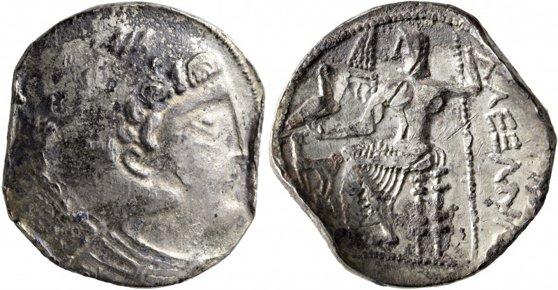 ARABIA, Eastern. Uncertain, circa 180-140 BCE. Tetradrachm (Silver, 28 mm, 15.88...