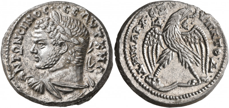 SYRIA, Seleucis and Pieria. Antioch. Caracalla, 198-217. Tetradrachm (Silver, 26...
