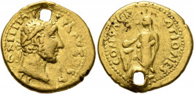 UNCERTAIN GERMANIC TRIBES, Pseudo-Imperial coinage. Late 3rd-early 4th centuries. 'Aureus' (Gold, 19 mm, 6.94 g, 6 h), 'Early Group B'. Imitating Anto...