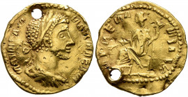 UNCERTAIN GERMANIC TRIBES, Pseudo-Imperial coinage. Late 3rd-early 4th centuries. 'Aureus' (Gold, 19 mm, 3.90 g, 5 h), 'Derived Gordian Group B'. ИΛVΕ...