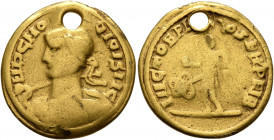 UNCERTAIN GERMANIC TRIBES, Pseudo-Imperial coinage. Late 3rd-early 4th centuries. 'Aureus' (Gold, 20 mm, 5.49 g, 12 h), 'Probus Group F'. Imitating Pr...