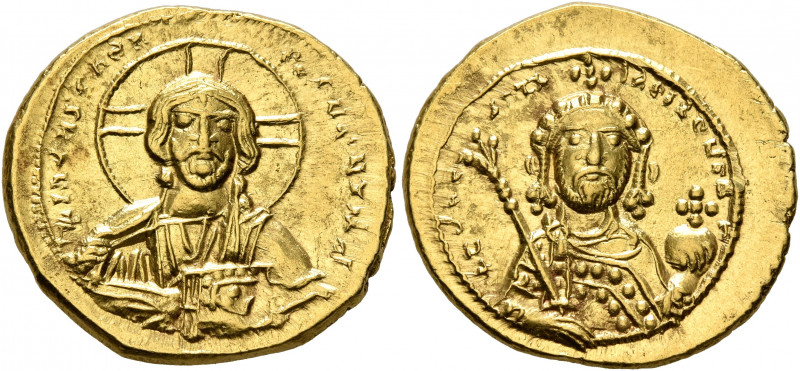 Constantine IX Monomachus, 1042-1055. Tetarteron (Gold, 19 mm, 4.06 g, 6 h), Con...