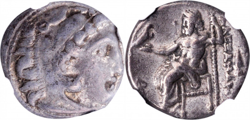 MACEDON. Kingdom of Macedon. Philip III, 323-317 B.C. AR Drachm, Kolophon Mint, ...