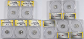 MIXED LOTS. Quintet of Silver Denarii (5 Pieces), Rome Mint, Trajan to Marcus Aurelius, A.D. 98-180. All ANACS Certified.

A solid grouping represen...