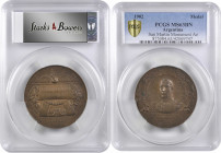 ARGENTINA. General San Martin/Argentine Independence Bronze Medal, 1902. PCGS MS-63 Brown.

Diameter: 55mm. By Sellagamba & Rossi. Obverse: Bust of ...