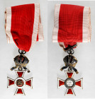 AUSTRIA. Order of Leopold Commander's Cross, Instituted 1808 (Third period, 1914-1918). CHOICE EXTREMELY FINE.

Barac-535. Dimensions: 78mm x 40mm; ...