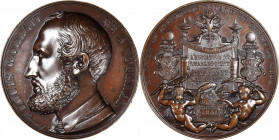 BELGIUM. Louis Gallait/Royal Academy of Art Bronze Medal, 1841. CHOICE UNCIRCULATED.

Tourneur-565. Diameter: 65mm; Weight: 138.22 gms. Obverse: Bar...
