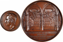 BELGIUM. Antwerp Stock Exchange/Charles Marcellis Bronze Medal, 1854. CHOICE UNCIRCULATED.

Ross-M141; van Hoydonck-117; Reinecke-147. Diameter: 60m...