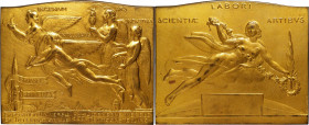 BELGIUM. Brussels International Exposition Bronze Plaque, 1935. ALMOST UNCIRCULATED Details. Cleaned.

Dimensions: 79mm x 65mm; Weight: 186.26 gms. ...