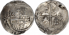 BOLIVIA. Cob 8 Reales, ND (1598-1603)-P B. Potosi Mint. Philip III. PCGS EF-45.

KM-10; Calico-910 (type 164). Weight: 27.23 gms. Fairly well struck...