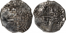 BOLIVIA. Cob 8 Reales, ND (1598-1617). Potosi Mint. Philip III. VERY FINE.

KM-10; Cal-type-164. Weight: 26.2 gms, from the Atocha shipwreck of 1622...