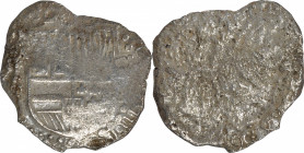 BOLIVIA. Cob 8 Reales, ND (1598-1617). Potosi Mint. Philip III. GOOD.

KM-10; Cal-type-164. Weight: 15.9 gms, from the Atocha shipwreck of 1622, sol...