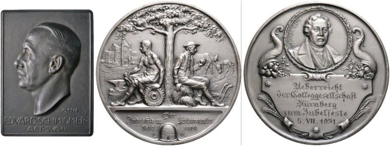 Nürnberg, Stadt. MARKEN und ZEICHEN. Einseitige Eisengussplakette o.J. (1918) vo...