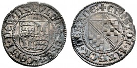 Württemberg. Graf Eberhard V. im Bart 1457/59-1496. Schilling o.J. (1479/80) -Tübingen-. Stempel von Hans Wydenbein. Gemeinschaftsprägung mit Ulrich V...