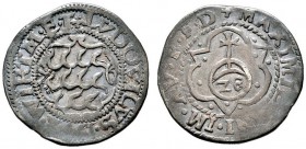 Württemberg. Ludwig 1568-1593. Schilling 1574. Ähnlich wie vorher, jedoch beidseitig von leicht variierenden Stempeln und nun korrekt mit LVDOVICVS. K...