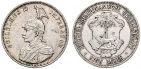 Nebengebiete. Deutsch-Ostafrika. Rupie 1890. J. 713. gutes vorzüglich