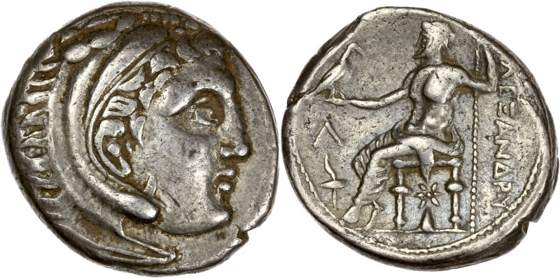 Macedon, Alexander III - Ar Tetradrachm (336-323 BC)
A/
R/ AΛΕΞΑΝΔΡΟΥ
Very fine ...