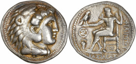 Seleukid Kingdom - Philip III Arrhidaios - Ar Tetradrachm (323-317 BC) 
struck under Seleukos I Nikator 
A/-
R/ ΦIΛIΠΠOY / BAΣIΛEΩΣ
Very fine 
16,99g ...
