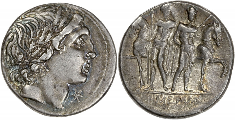 L. Memmius (109-108 BC) - Ar Denarius - Rome
A/ 
R/ L.MEMMI
Good very fine - iri...