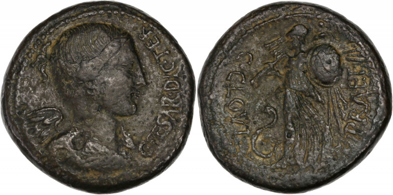 Julius Caesar (46-45 BC) Ae - Dupondius - Rome
A/ CAESAR DIC TER
R/ C CLOVLI PRA...