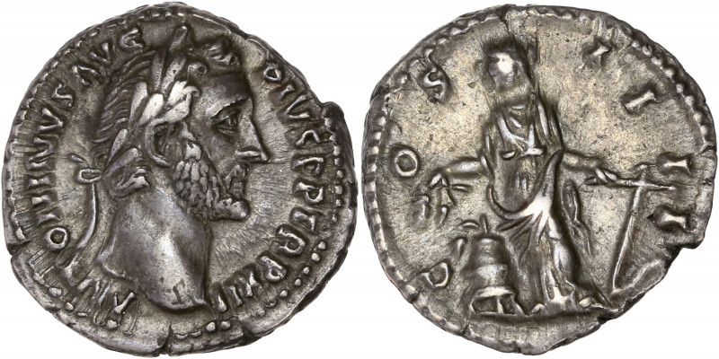 Antoninus Pius (138-161AD) Ar - Denarius - Rome
A/ ANTONINVS AVG PIVS P P TR P X...