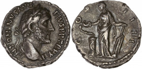 Antoninus Pius (138-161AD) Ar - Denarius - Rome
A/ ANTONINVS AVG PIVS P P TR P XII
R/COS IIII
Very Fine
3.06g - 17.25mm - 6h.