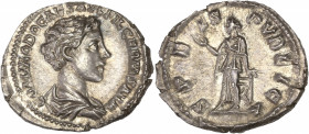 Commodus (166-177 AD) Ar - Denarius - Rome
A/ COMMODO CAES AVG FIL GERM SARM
R/ SPES PVBLICA
Mint State - Brillant 
3.44g - 19.68mm - 12h.