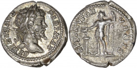 Septimius Severus (193-211AD) Ar - Denarius - Rome
A/ SEVERVS AVG PART MAX
R/ RESTITVTOR VRBIS
Very fine - irridescent toning 
3.39g - 18.48mm - 6h.