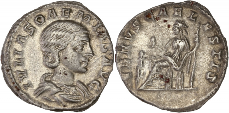 Julia Soaemias (218-222AD) Ar - Denarius - Rome
A/ IVLIA SOAEMIAS AVG
R/ VENVS C...