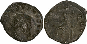 Aureolus (267-268AD) Bi Antoninianus - Mediolanum
A/ IMP POSTVMVS AVG
R/ FIDES EQVIT
Very fine -
4.31g - 21.03mm - 12H
