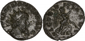 Laelianus (267-268AD) Bi Antoninianus - Colonia Agrippinensis
A/ IMP C LAELIANVS P F AVG
R/ VICTORIA AVG
Very fine -
2.26g - 20.35mm - 6H