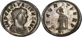 Tacitus (275-276AD) Bi Antoninianus - Rome
A/ IMP C M CL TACITVS AVG
R/ SECVRIT PERP / VI
Extremely fine - silvered
3.91g - 23.22mm - 12H