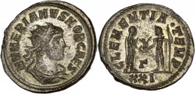 Numerian (283-284AD) Bi Antoninianus - Cyzicus
A/ NVMERIANVS NOB CAES
R/ CLEMENTIA TEMP / XXI 
Extremely fine - Silvered
3.78g - 22.02mm - 7H