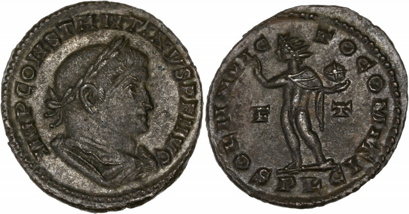 Constantine I (307-337AD) Ae Nummus - Lugdunum 
A/ IMP CONSTANTINVS PF AVG
R/ SO...