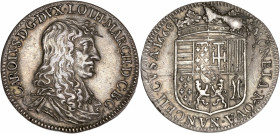 Duché de Lorraine - Charles IV - Ar - Teston - 1668
A/ CAROLVS D G DVX LOTH MARCH D C B G
R/ MONETA NOVA NANCEII CVSA / 1668
Good very fine 
8,55gr - ...