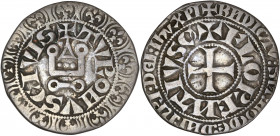 Hollande (Comté de) - Florent V (1256-1296) - Ar - Gros Tournois 
ND 
A/ TVRONIS CIVIS
R/ FLORENTIVS CO
Référence : -
4,10g - 28mm - TTB - Rare