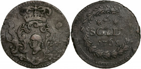Corse - Pascal Paoli (1761-1768) - Billon - 4 soldi
1765 
A/ /
R/ 4 SOLDI 1765
2,41g - 20,93mm - TB+