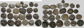 Lot of 25 silver Greek coins - 
Lot sold as is , no returns