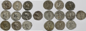Lot of 10 denarii 
Lot sold as is , no returns