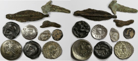 Lot of 10 antiques coins
Lot sold as is , no returns