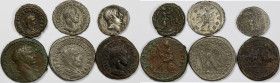 Lot of 6 roman coins 
Lot sold as is , no returns