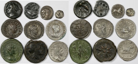 Lot of 10 antiques coins 
Lot sold as is , no returns