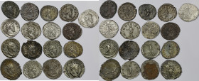Lot of 17 roman coins 
Lot sold as is , no returns
