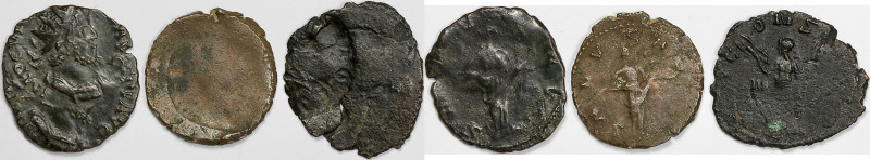 Lot of 3 error roman coins 
Lot sold as is , no returns