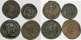 Lot of 4 roman coins 
Lot sold as is , no returns