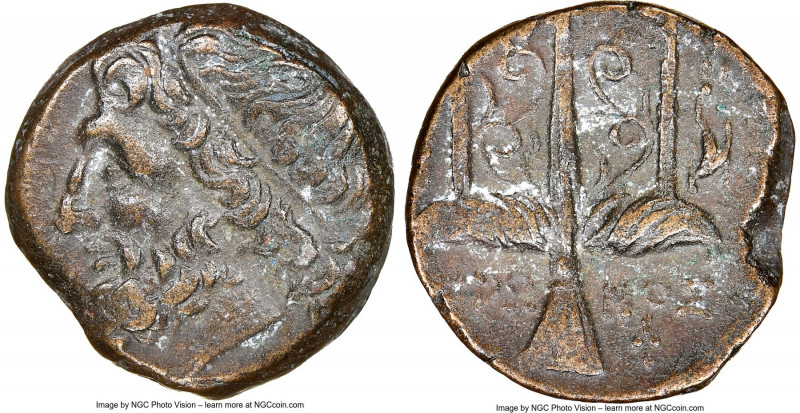 SICILY. Syracuse. Hieron II (ca. 275-215 BC). AE litra (18mm, 1h). NGC Choice VF...