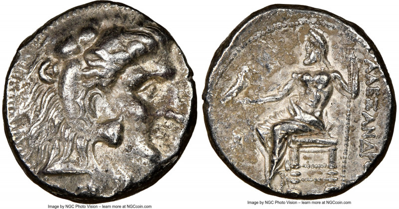 MACEDONIAN KINGDOM. Alexander III the Great (336-323 BC). AR tetradrachm (25mm, ...